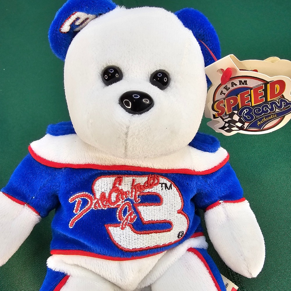 Dale‎ Earnhardt Jr #3 Team Speed Bear Authentic Plush Toy Collectible